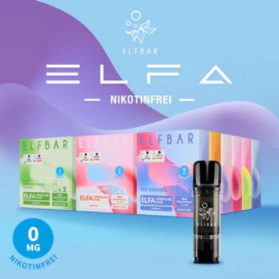 Elfbar- Elfa Pods – Einweg E-Zigaretten kaufen in Berlin bei VanDampf“