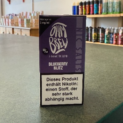 Blueberry Blitz Liquid von Ohm Brew im E-Zigaretten Shop Berlin Wilmersdorf kaufen