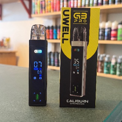 Oxva Xlim Pro 2 Kit E-Zigarette Berlin kaufen
Caliburn G3 Pro E-Zigarette – innovatives Pod-System mit präziser Leistung und wiederbefüllbaren Pods, ideal für Einsteiger und erfahrene Dampfer, erhältlich bei VanDampf Berlin