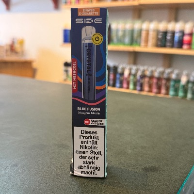 rystal Bar Blue Fusion – erfrischender Geschmack, Einweg E-Zigarette im E-Zigaretten Shop Berlin