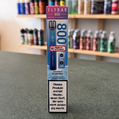 Aroma King Kiwi Strawberry Einweg E-Zigarette in Berlin kaufen. ELF Bar 800 Coconut Blueberry Einweg E-Zigarette in Berlin – 800 Züge, 20 mg Nikotin
