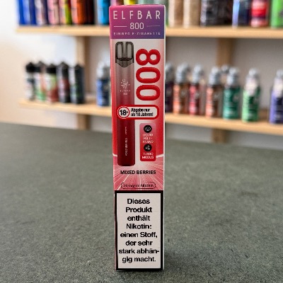 Aroma King Kiwi Strawberry Einweg E-Zigarette in Berlin kaufen. ELF Bar 800 Mixed Berries Einweg E-Zigarette in Berlin – 800 Züge, 20 mg Nikotin