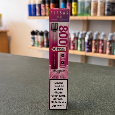 Elfbar 800 Strawberry Ice – Fruchtige Einweg E-Zigarette, Vape Shop Berlin