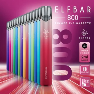 Elfbar 800 Einweg e-Zigarette kaufen im Vape Shop Berlin
