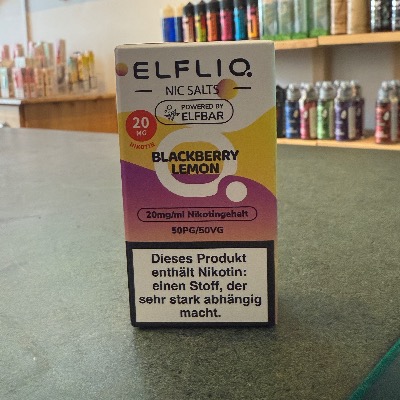 BlackBerry Lemon Liquid von Elfbar kaufen – Nikotinsalz Liquid jetzt im E-Zigaretten Shop Berlin Wilmersdorf