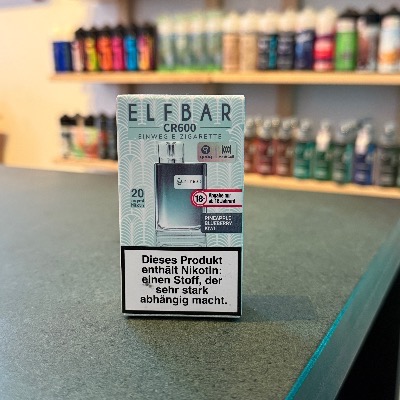 Elfbar CR 600 Pineapple Blueberry Kiwi – exotische Mischung aus Ananas, Heidelbeere und Kiwi, Einweg E-Zigarette kaufen Berlin Wilmersdorf