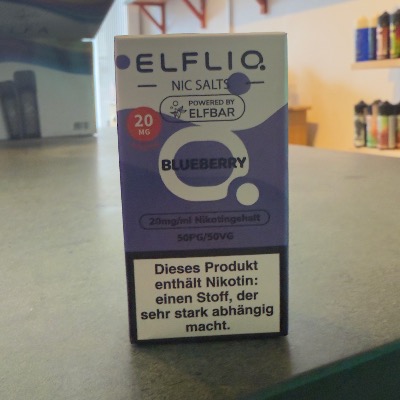 Elfbar Elfliq Blueberry Liquid kaufen in Berlin – fruchtiger Blaubeer-Geschmack für E-Zigaretten