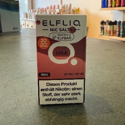Elfbar Elfliq Cola Liquid kaufen – E-Zigaretten Shop Wilmersdorf Berlin