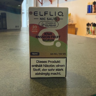 Elfbar Elfliq Kiwi Passionfruit Guava Liquid – tropischer Geschmack kaufen in Berlin Steglitz Wilmersdorf
