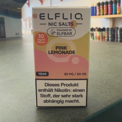 Elfbar Elfliq Pink Lemonade Liquid kaufen in Berlin – Vape Shop Steglitz & Wilmersdorf