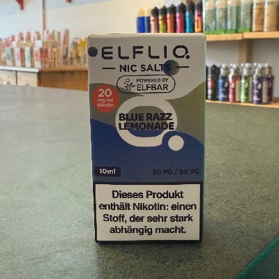 Elfbar Blue Razz Lemonade Liquid in 10mg & 20mg – jetzt nachfüllbar im Vape Shop Berlin Steglitz