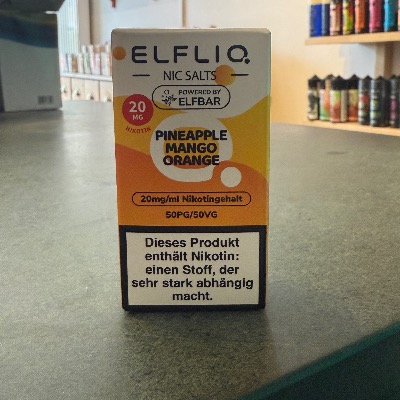 Elfbar Pineapple Mango Orange Liquid kaufen – tropisch-süßer Geschmack im Vape Shop Berlin Wilmersdorf