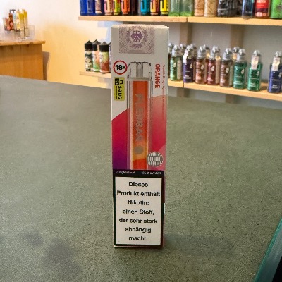 Aroma King Green Apple Einweg E-Zigarette in Berlin kaufen. FLER Bar Einweg E-Zigarette Orange – 800 Züge, 20 mg Nikotin, erhältlich in Berlin