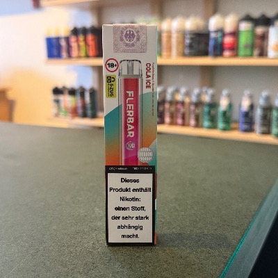 FLER Bar Cola Ice Einweg E-Zigarette – erfrischender Cola-Menthol-Mix, eZigaretten Shop Berlin