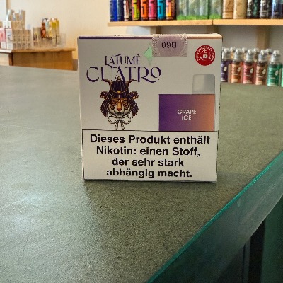 LaFume Quatro Grape Ice – erfrischender Traubeneis-Geschmack, im Dampferladen Berlin kaufen