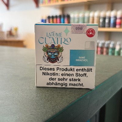  LaFume Quatro Mint Menthol – erfrischender Minz-Menthol-Geschmack, Einweg E-Zigarette im Dampferladen Berlin