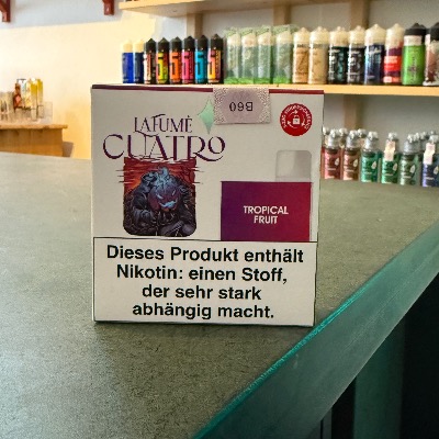  LaFume Quatro Tropical Fruit – exotische Mischung aus tropischen Früchten, im Dampferladen Berlin kaufen