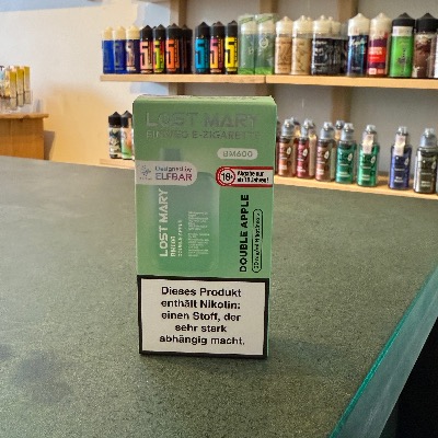 Elf Bar Lost Mary - Pink Lemonade Einweg E-Zigarette in Berlin kaufen. Lost Mary BM 600 Double Apple Einweg E-Zigarette in Berlin – 600 Züge, 20 mg Nikotin