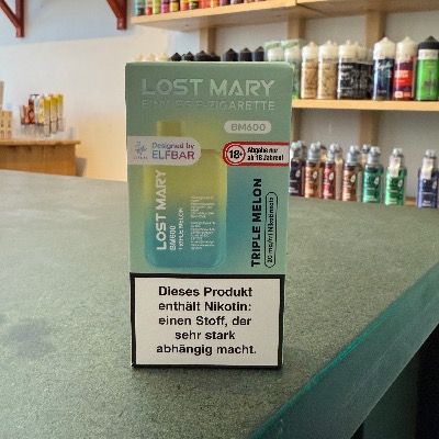 Elf Bar Lost Mary - Pink Lemonade Einweg E-Zigarette in Berlin kaufen. Lost Mary BM 600 Triple Melon Einweg E-Zigarette in Berlin – 600 Züge, 20 mg Nikotin