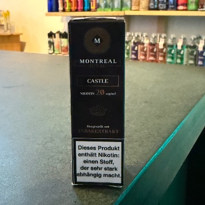 Montreal Castle Liquid mit cremiger Tabaknote kaufen im Vape Store Berlin Wilmersdorf