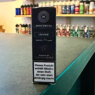 Montreal Change Liquid mit Nikotinsalz – mildes Tabakaroma kaufen in Berlin Wilmersdorf