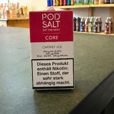 Pod Salt Core Cherry Ice Liquid 20mg – fruchtige Frische für E-Zigaretten in Berlin