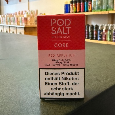 Red Apple Ice Liquid mit 20 mg Nikotinsalz – Pod Salt Core – jetzt lokal in Berlin kaufen