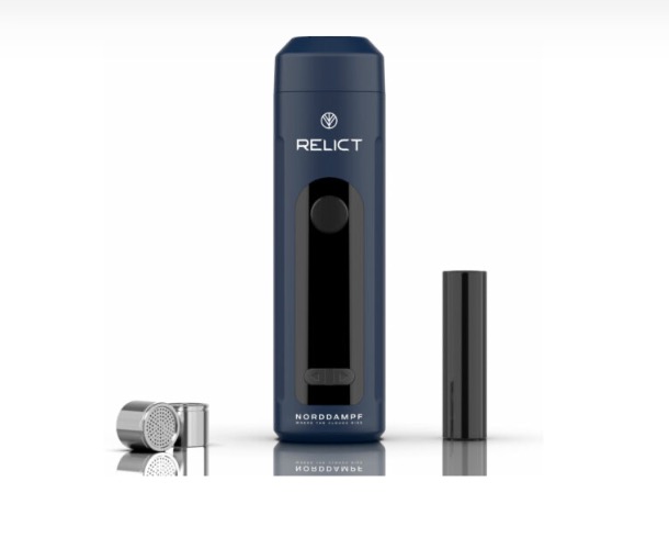 Relict Kräuter Vaporizer mit OLED Display, Dosierkapseln und Dual-Heat-Technologie – erhältlich in Berlin

