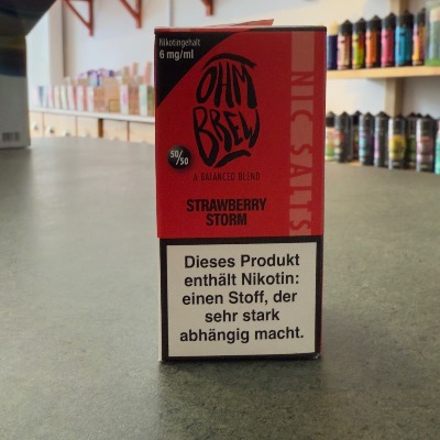Strawberry Storm Liquid von Ohm Brew im Dampferladen Berlin Schöneberg kaufen