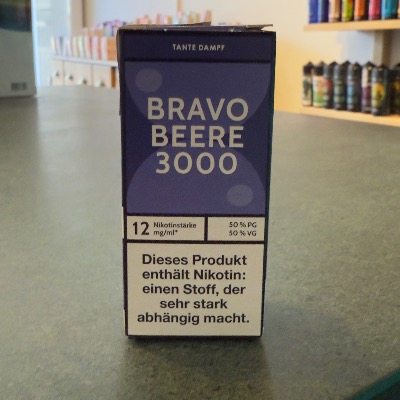 Tante Dampf Bravo Beere 3000 Liquid für E-Zigaretten in Berlin Wilmersdorf kaufen