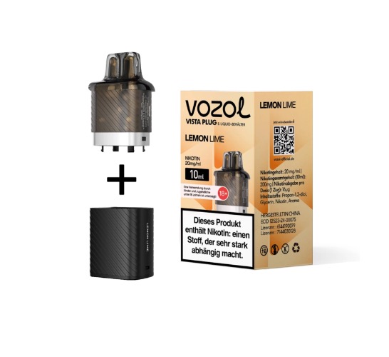 Aroma King Green Apple Einweg E-Zigarette in Berlin kaufen. Vozol Vista Plug Lemon Lime Pods 20mg im E-Zigaretten Shop Nähe Schöneberg kaufen