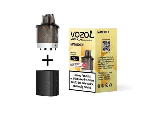 Aroma King Green Apple Einweg E-Zigarette in Berlin kaufen. Vozol Vista Plug Mango Ice Pods 20mg im Dampferladen Berlin kaufen